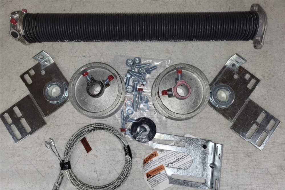 WAYNE DALTON 8000 TORQUEMASTER GARAGE TORSION CONVERSION / INCLUDES WINDING BARS