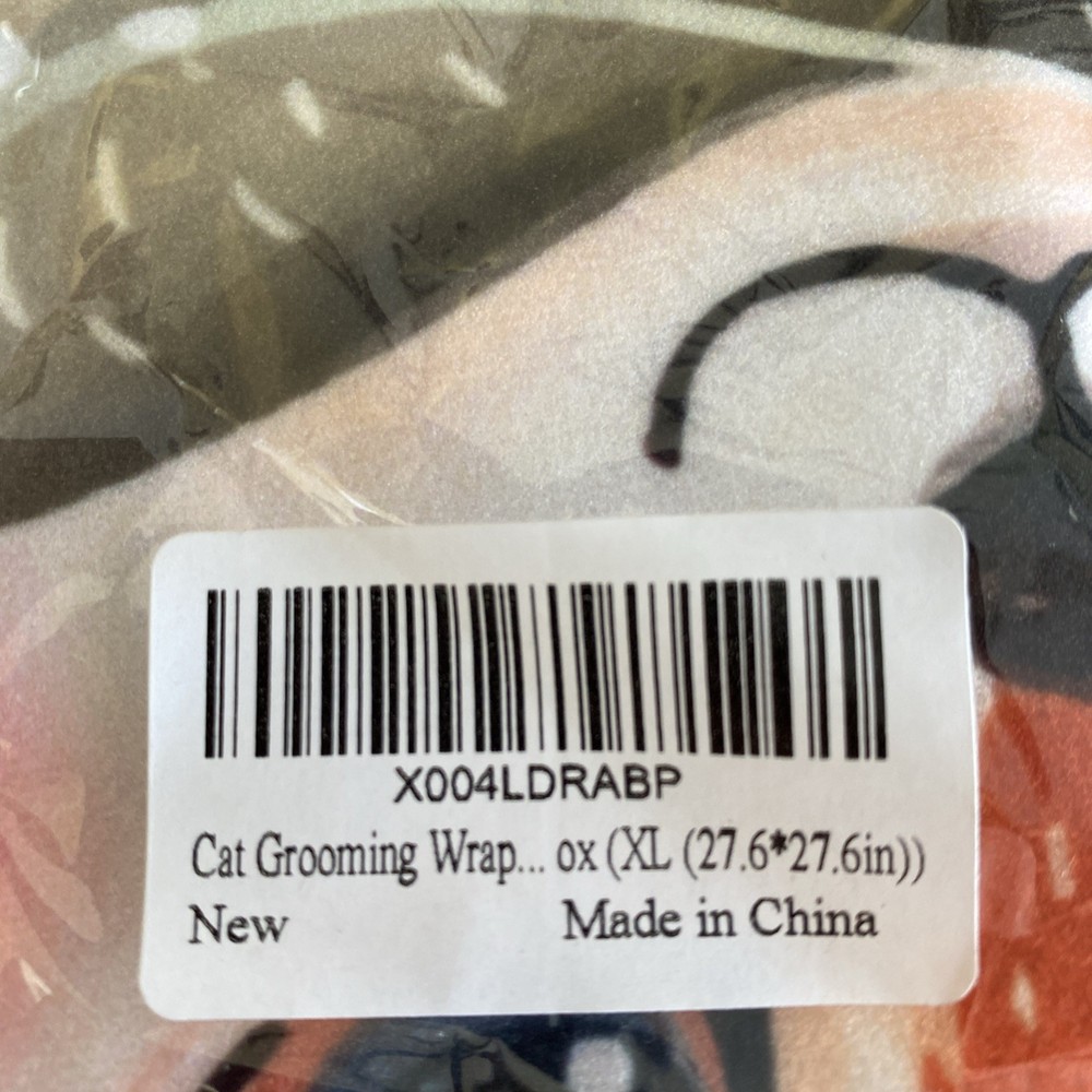 Cat Grooming Wrap 27.6in (fox)