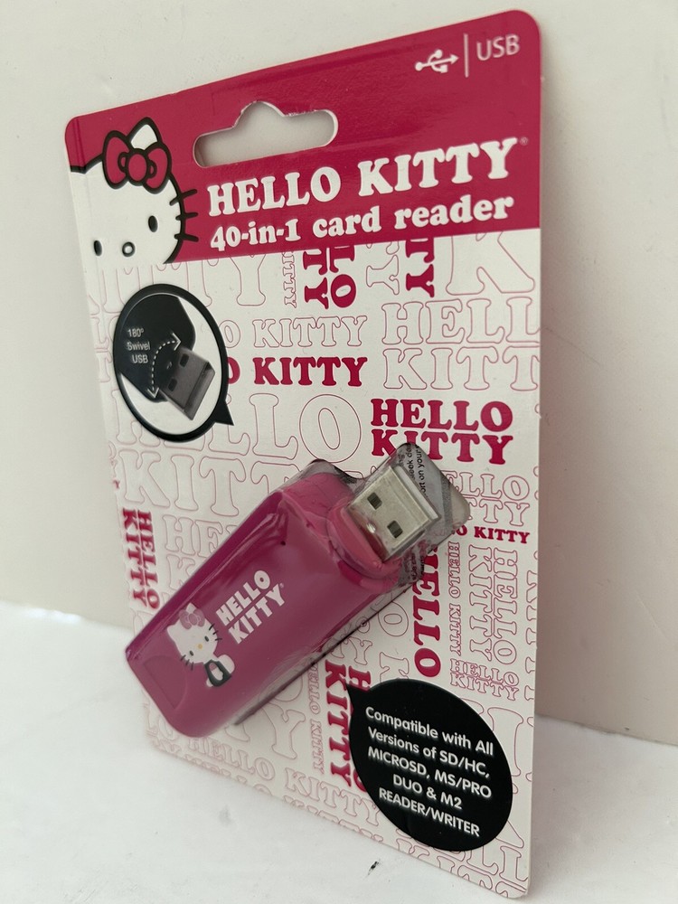 Hello Kitty USB 40 in 1 Card Reader