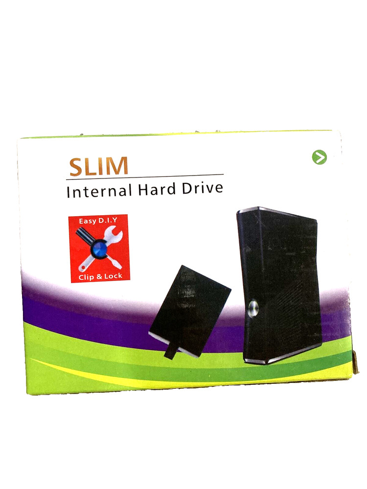 Hard Drive Enclosure Replacement Case Shell For Xbox 360 Slim Console 500GB