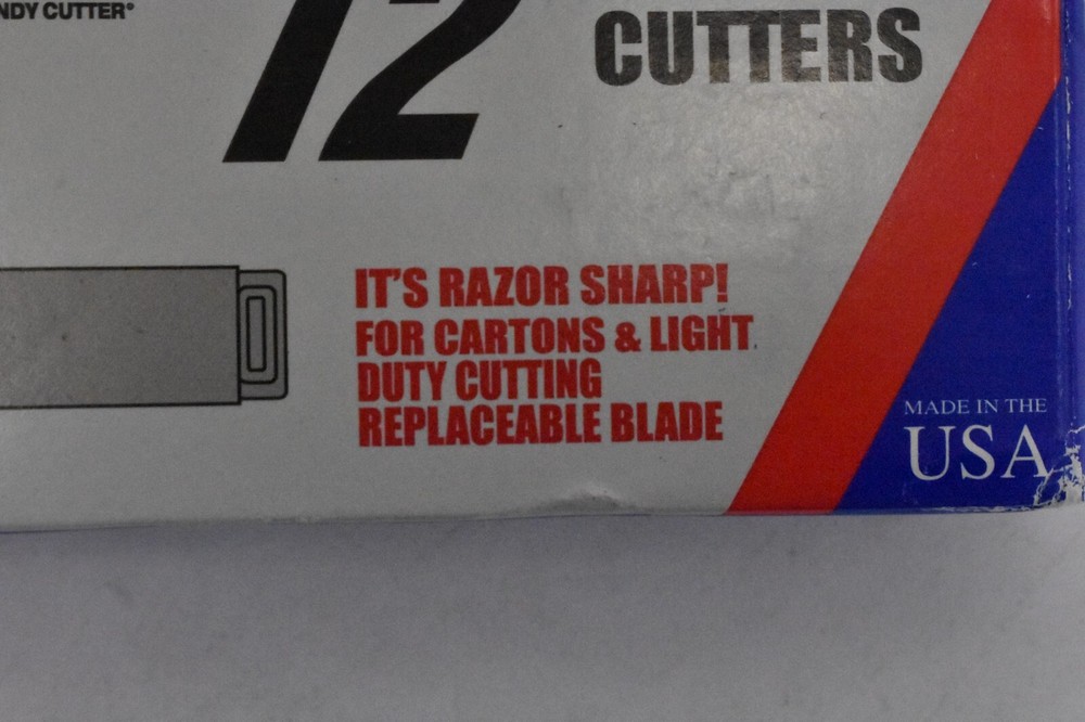 Pacific Handy Cutter HC100 Box Cutter Fixed Blade Duty Cutting Replaceable Blade