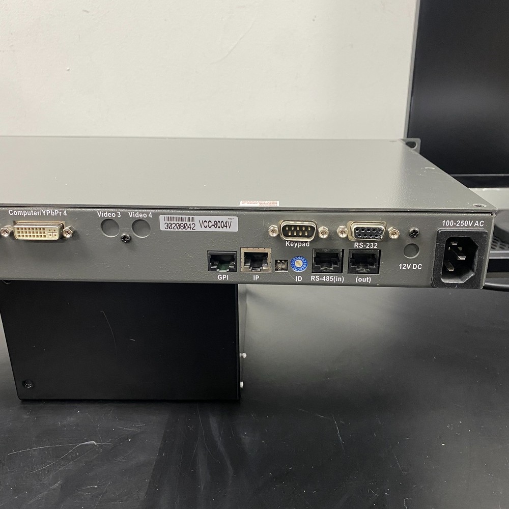 Avitech VCC-8004V Video Processor Multi-Viewer Quad Splitter - Tested