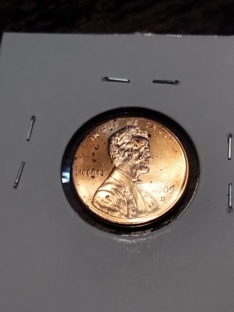 2009 D Lincoln Bicentennial Capital Reverse RD BU from roll