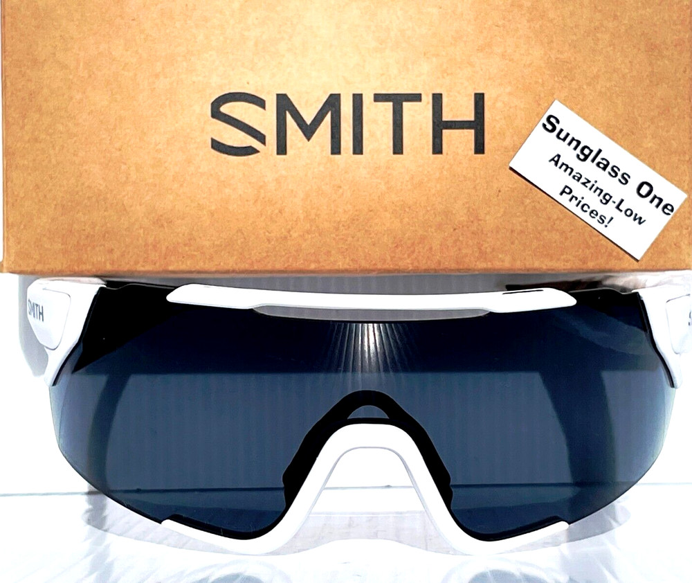 Smith Optics ATTACK MTB Matte White Low Light 2 Lens w Black Sunglass