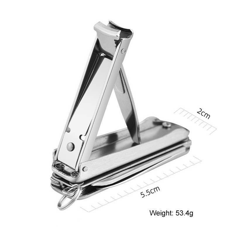 EDC Keychain Multi Tools Nail Clippers Pocket Folding Fingernail Cutter Tools
