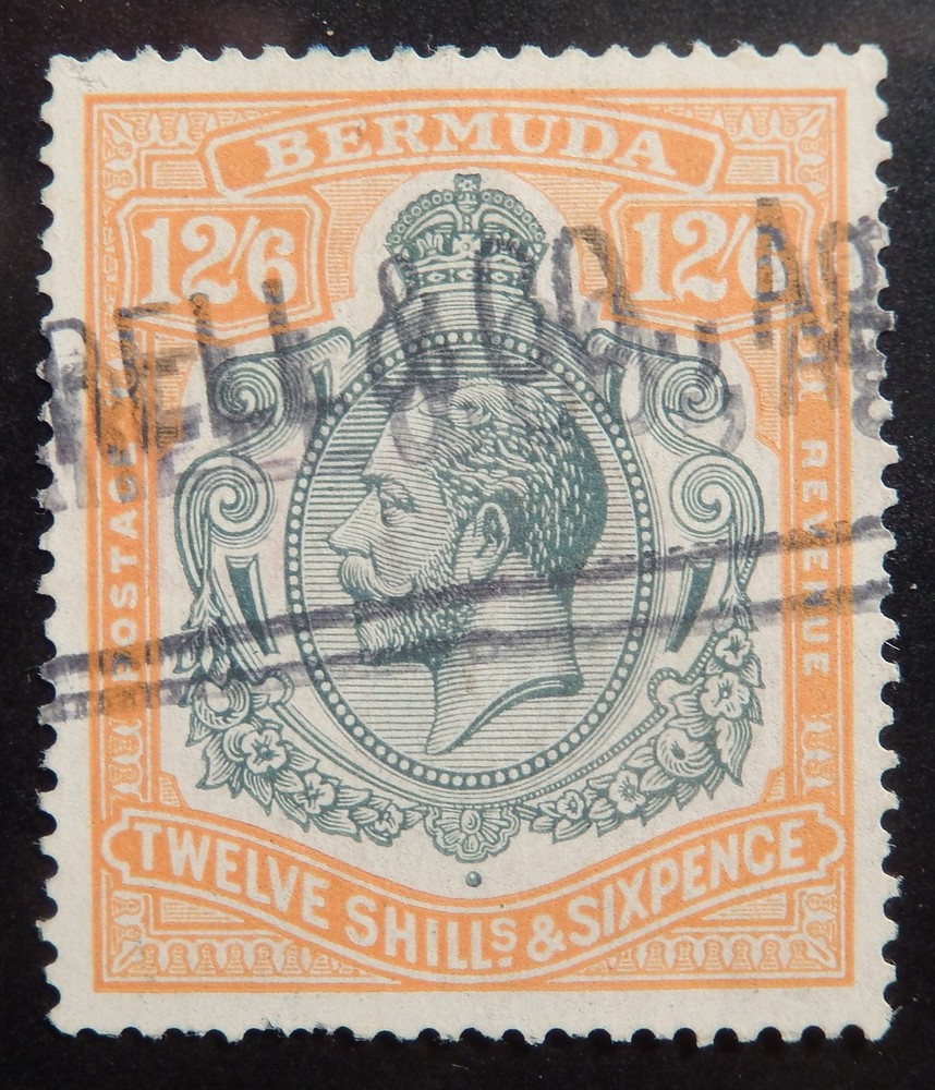 Bermuda Scott # 97, Used, Fiscal Cancel