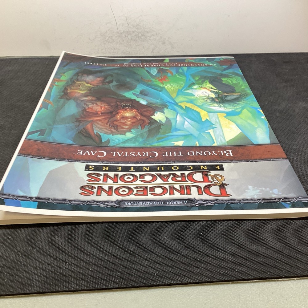 Dungeons & Dragons Beyond the Crystal Cave 4th edition Sourcebook MS121417