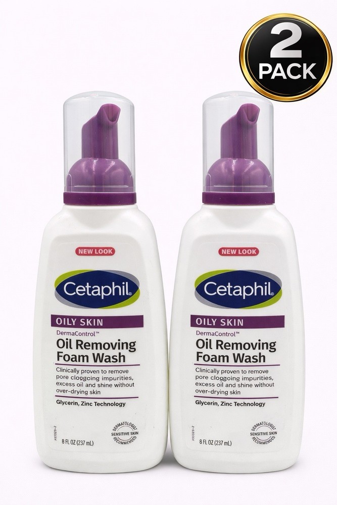 (2 Pack) Cetaphil Pro Oil Removing Foam Wash 8 Oz E30