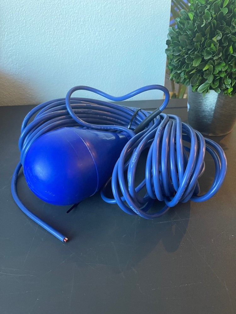 Flygt, ENM10, Float Liquid Level Regulator Switch Sensor 20ft Cable