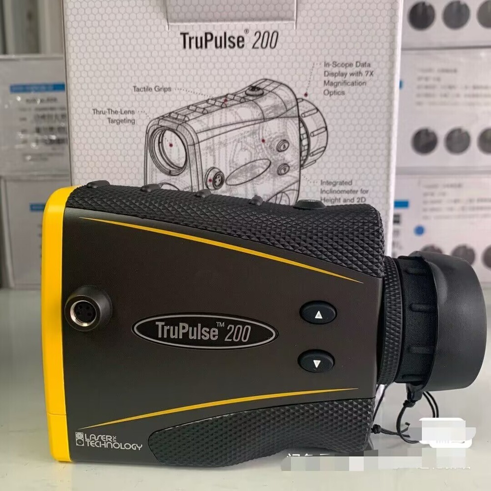 ///Laser Technology TruPulse 200 Laser Rangefinder new black/da
