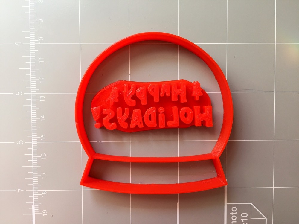 Holidays Globe Cookie Cutter