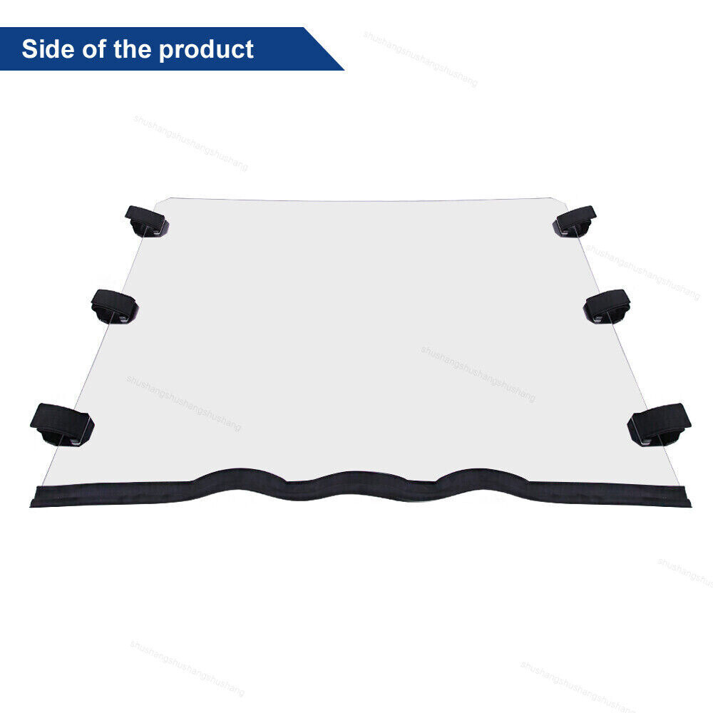 Fit 2010 2011-2014 Polaris Ranger 400 / Ranger EV Clear Front Full Windshield