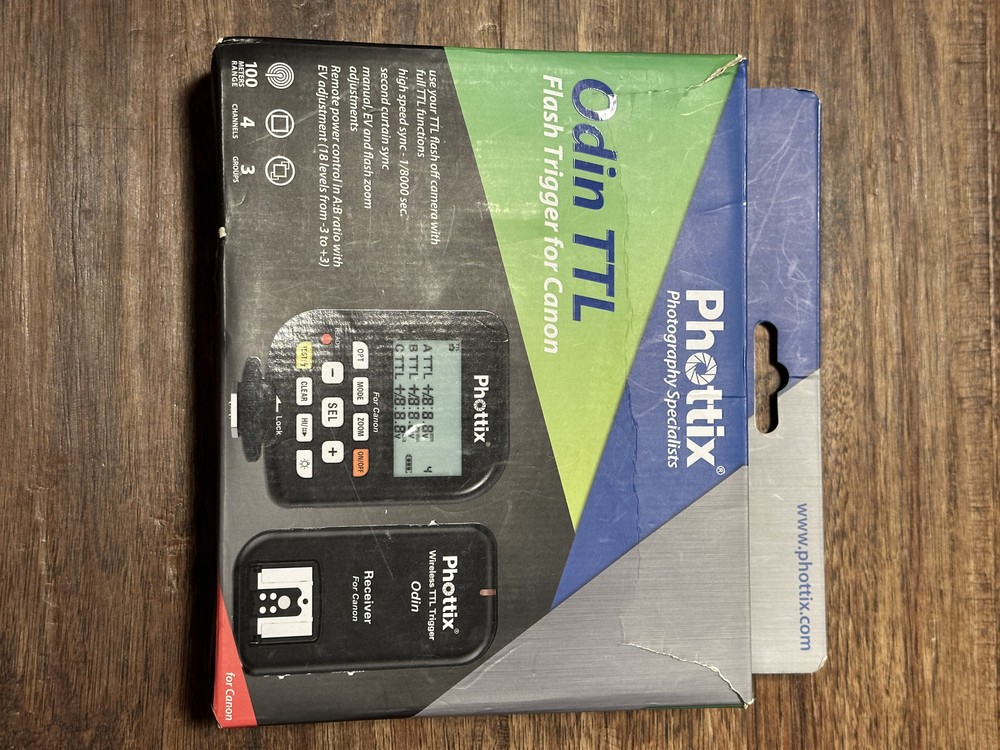 Odin TTL Flash Trigger for Canon Model 89050