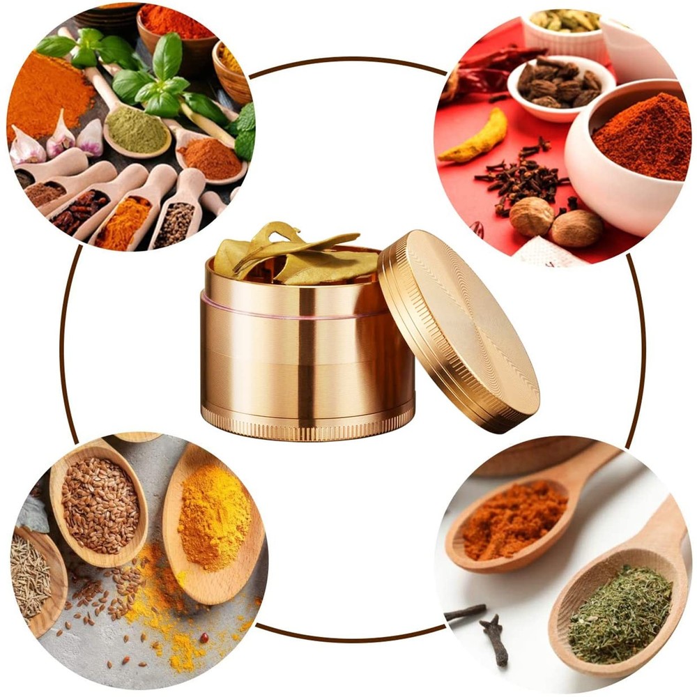 Spice Grinder 2.4 in (Gold)