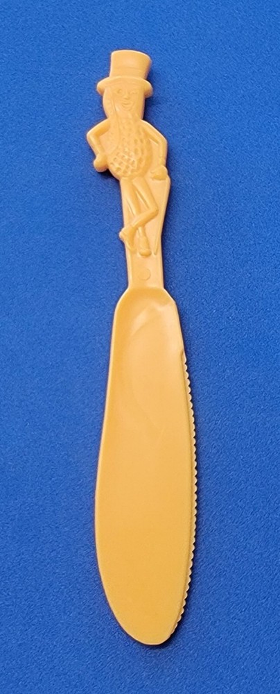 Vintage Planter's Mr. Peanut Plastic Knife/ Spreading Knife