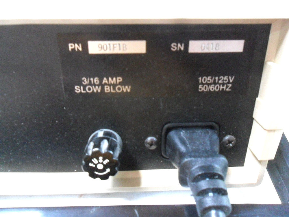 Clean Frequency Devices 901F Filter Amplifier Instrument Powers Up Sold UNTESTED