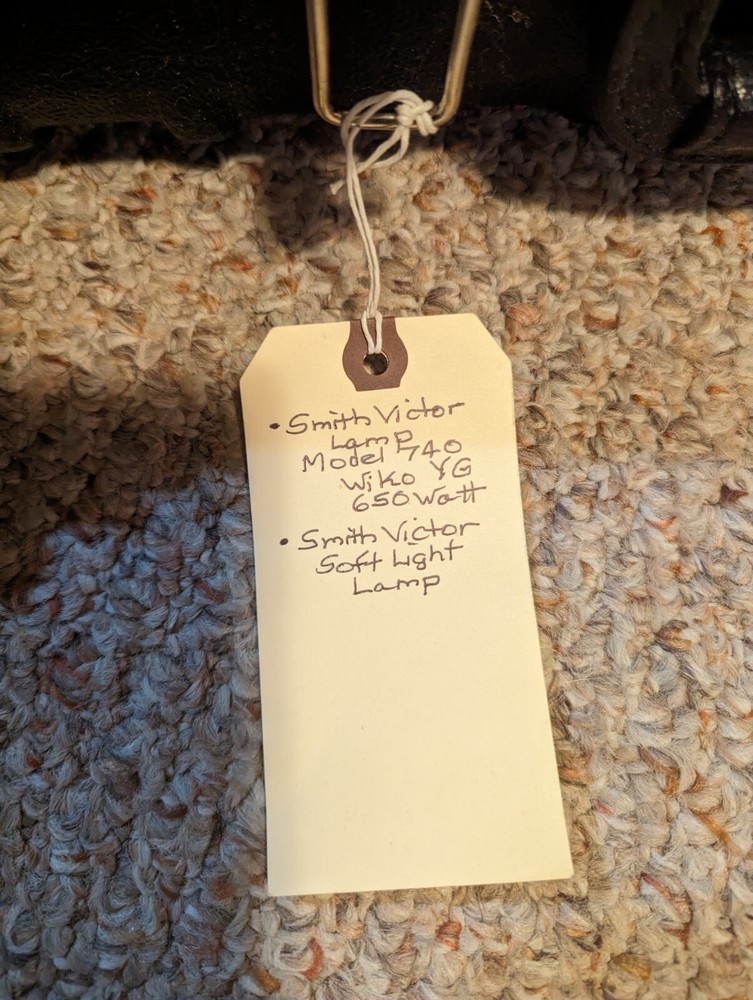 WOW...Lowell /Smith Victor Master Lighting Set