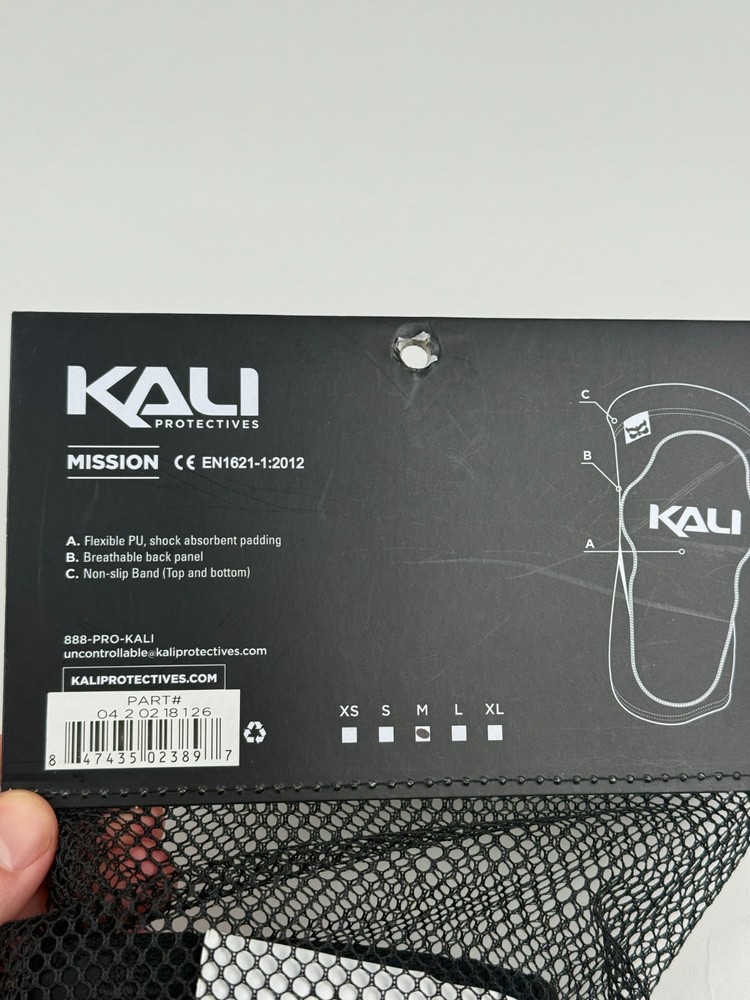 Kali Mission Elbow Pads SIZE Medium Black