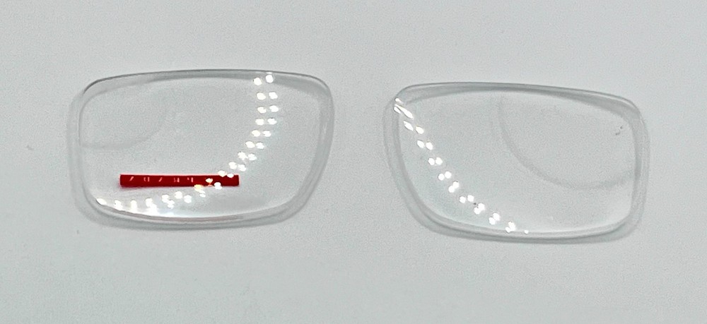 5283  - PRADA Vps 02c  CLEAR  BOTH LENSES   AUTHENTIC
