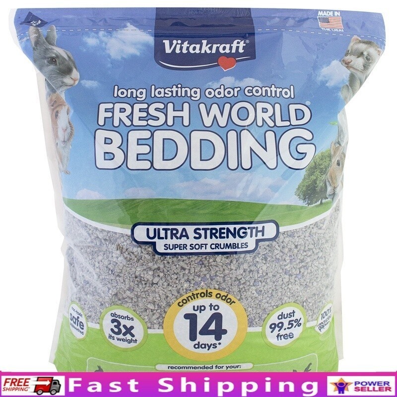 Small Animal Bedding Odor Control Dust Free Moisture Absorption Nesting Material