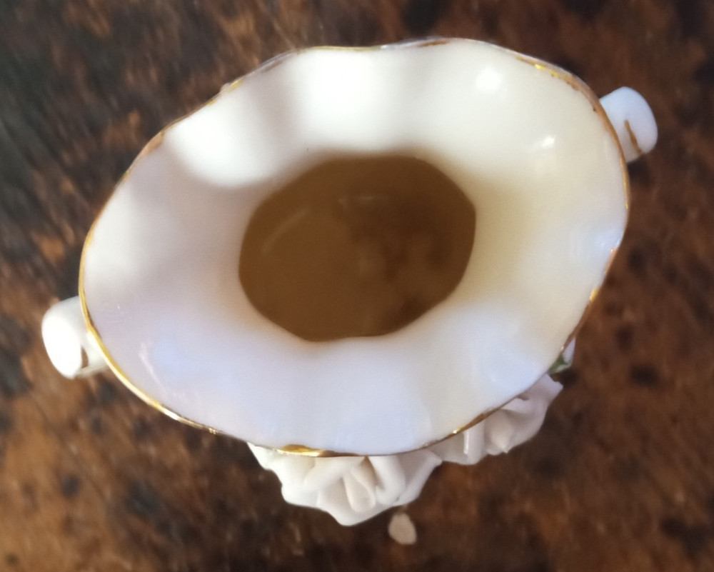 vintage small porcelain vase
