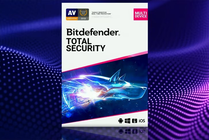 Bitdefender Total Security Multi-Device - 3 Years For 6 Devices + Daily VPN