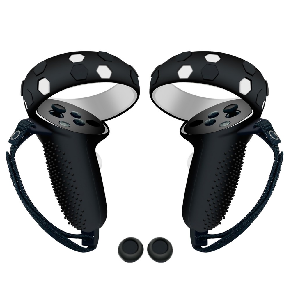 1 Pair VR Controller Handle Grip Case Protection Cover Sleeve For Oculus Quest 2