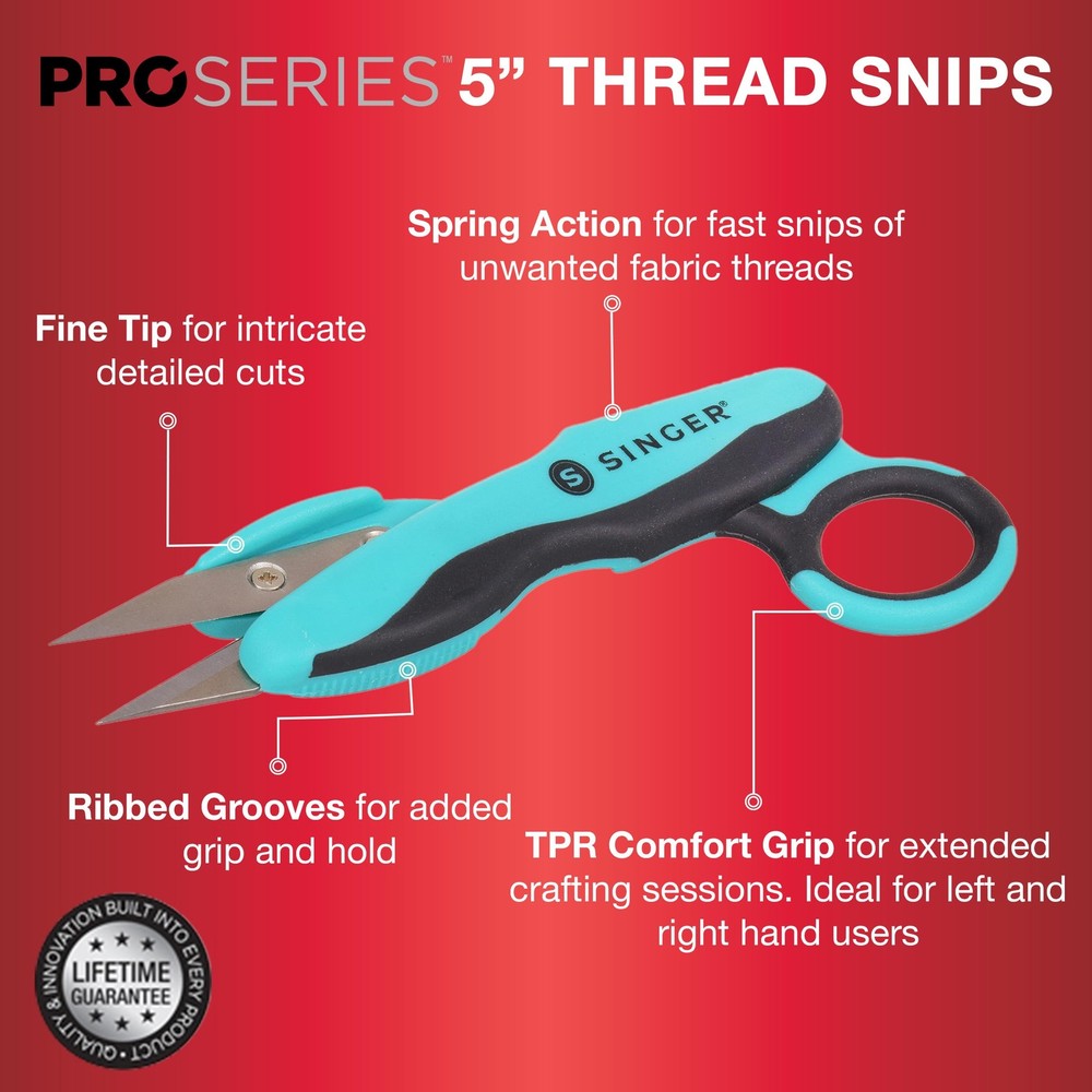 00564 ProSeries Thread Snips, 5-Inch, 5"