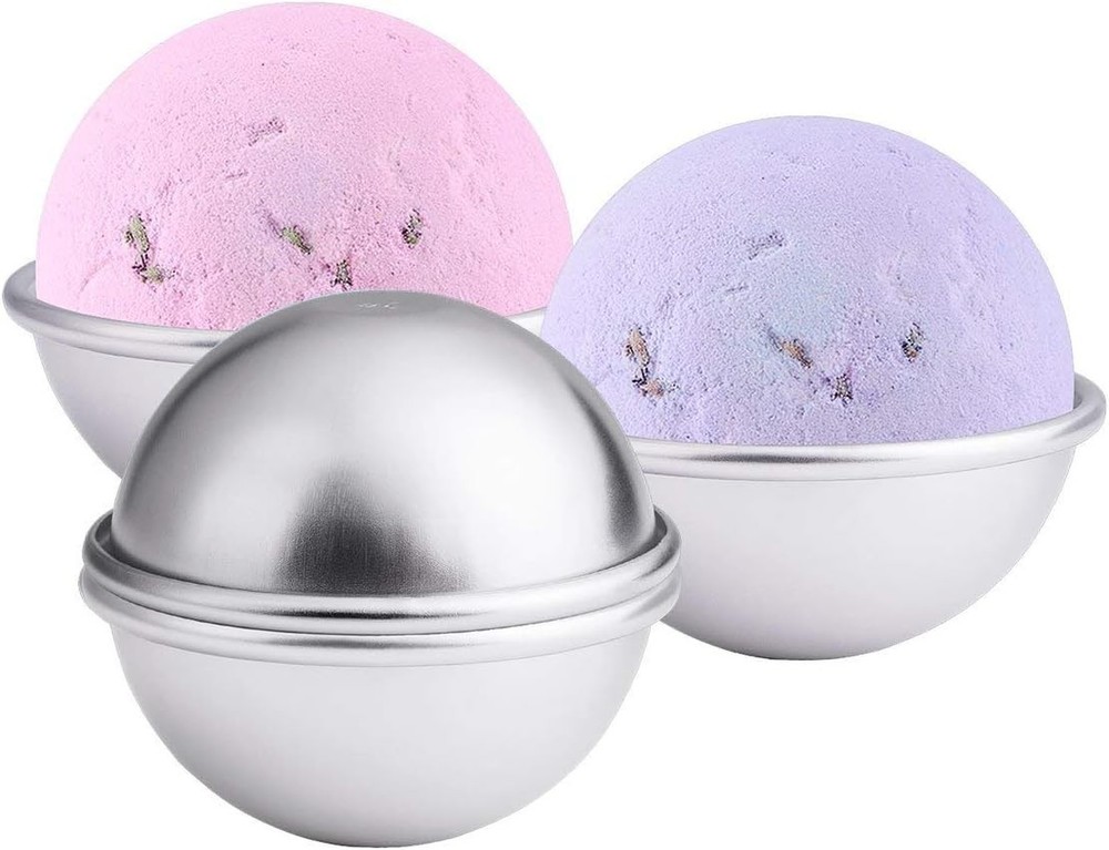 Craft Your Own Bath Bombs: 30PCS Mold Kit in Assorted Sizes for Fun Projects