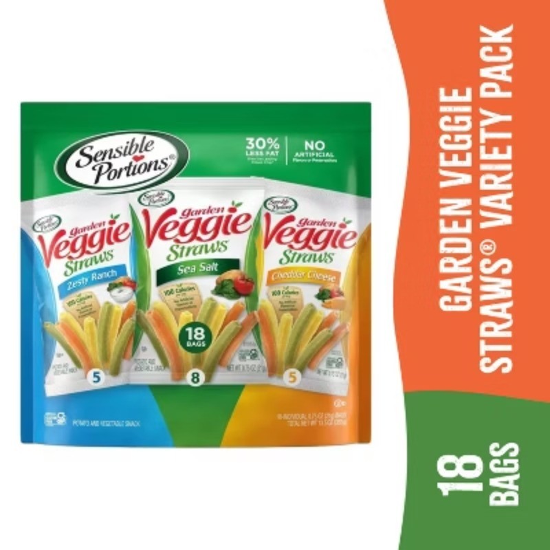 Veggie Straws Variety Pack - 18ct/13.5oz