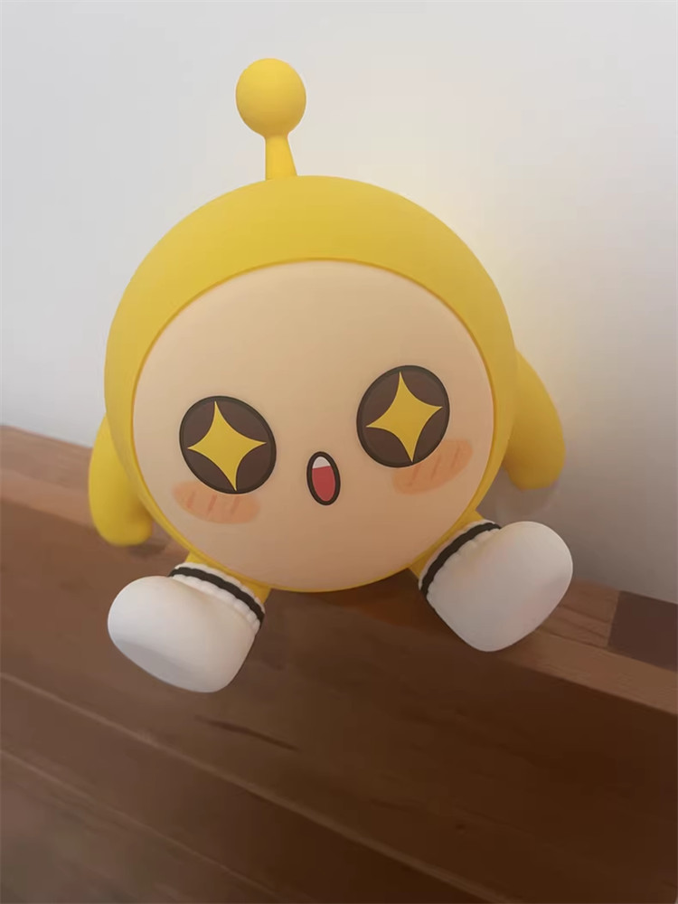 Cartoon Eggy Party Night Light Bedside Table Lamp LED Adjustable Touch Lights