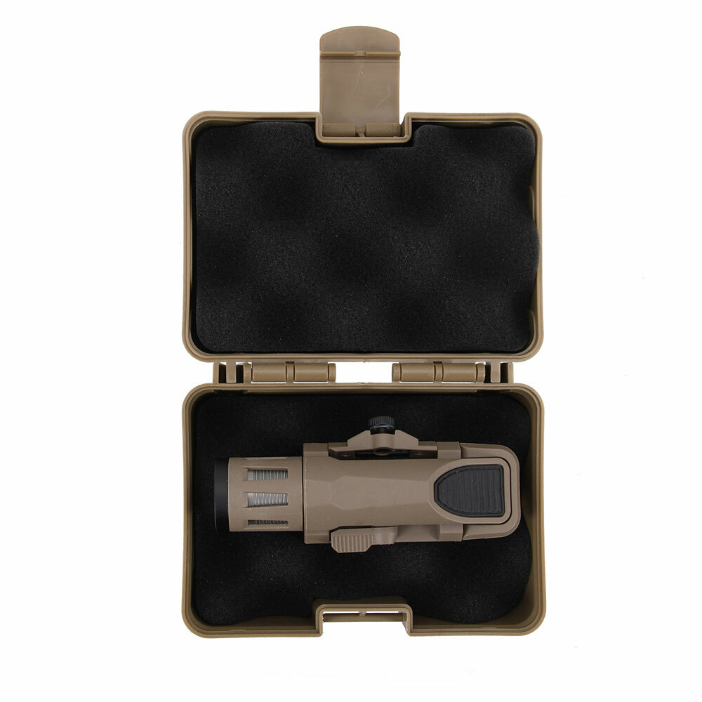Tactical 400 Lumen Weapon Mounted Light White LED WML Flashlight Secure Machine