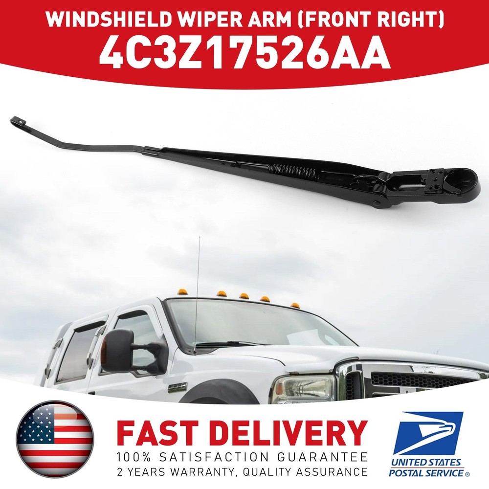 Right Side Wiper Arm 4C3Z17526AA Compatible For Ford Excursion 2000-2005