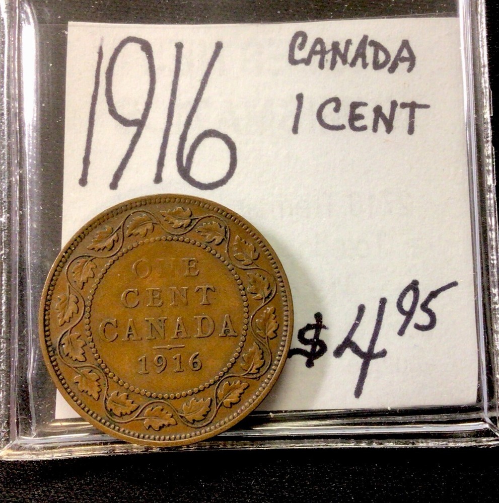 1916 Canada 1 Cent! ENN Coins