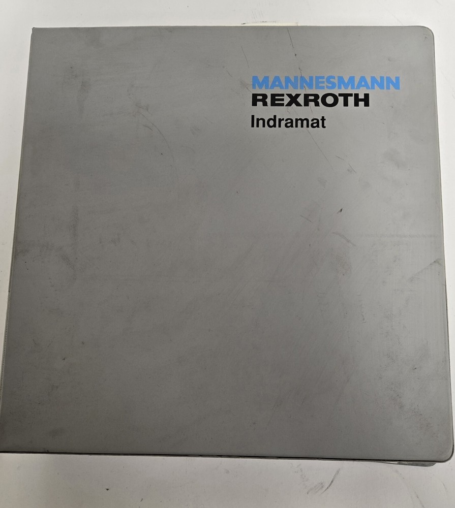 REXROTH INDRAMAT TRANS-01 TRANSFER LINE CONTROL MANUAL.