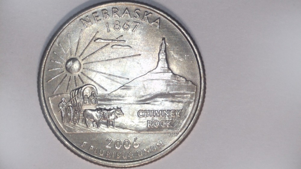 2006 P NEBRASKA STATE QUATER UNCIRCULATED FROM ROLL