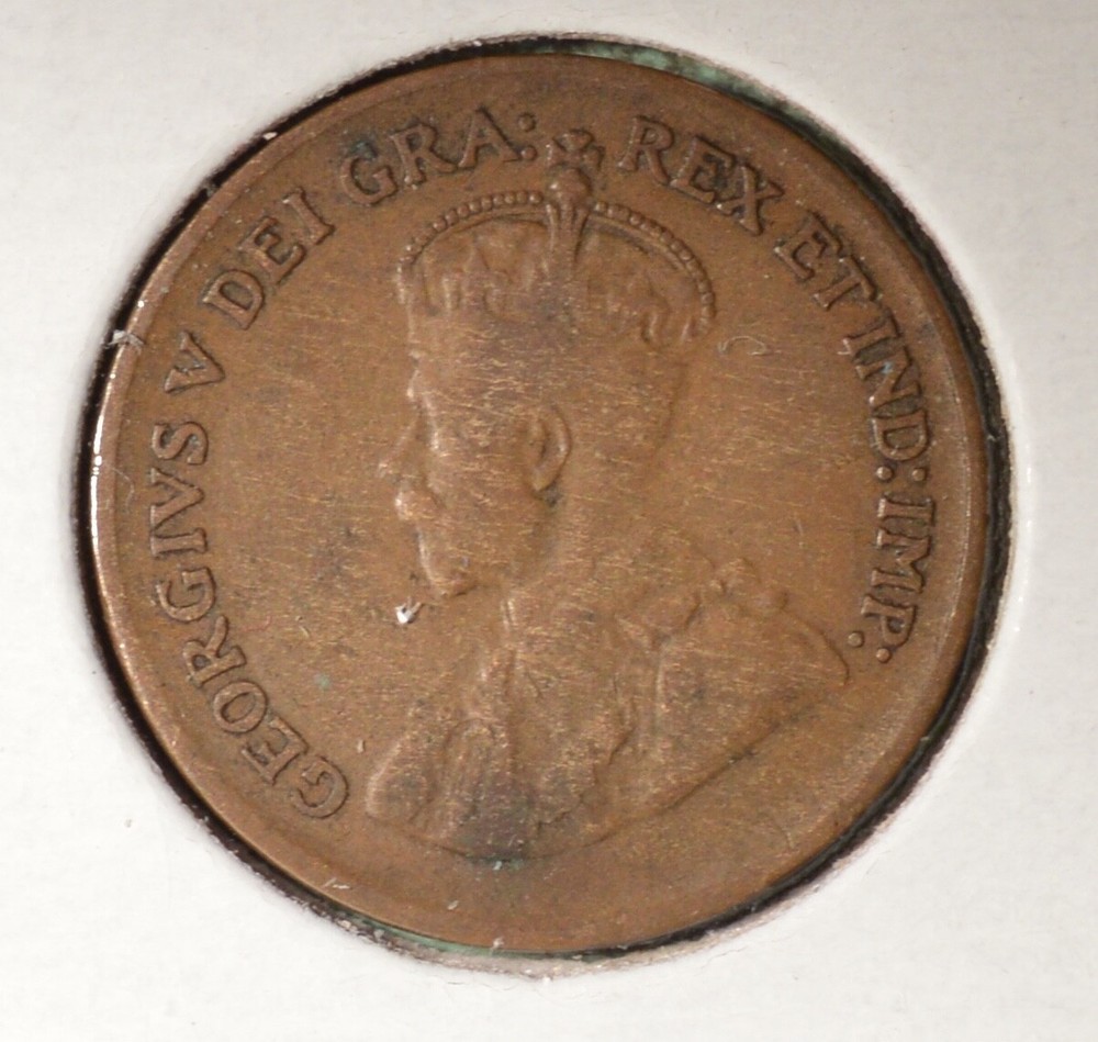 1929 - Canada Penny - 1 cent - Average Circulated 🇨🇦🇨🇦