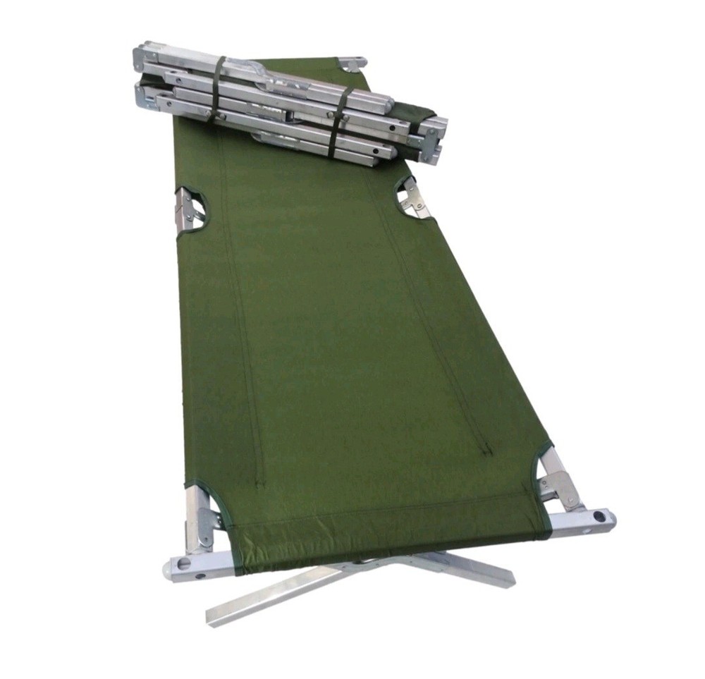 USGI Compact Light Weight Foldable Sleeping Cot Replacement Frame Center