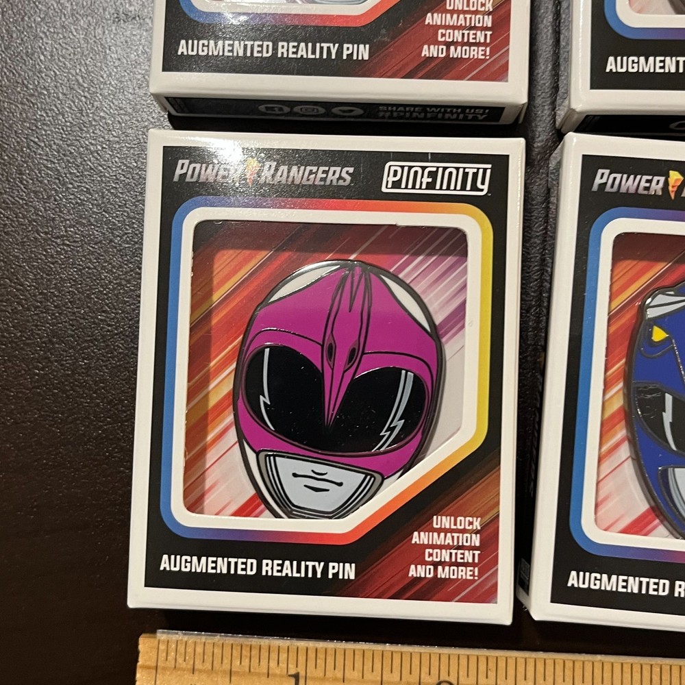 Pinfinity Power Rangers Complete Pin Set