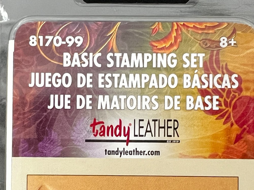 Tandy Leather 6-Piece Basic Stamping Set 8170-99