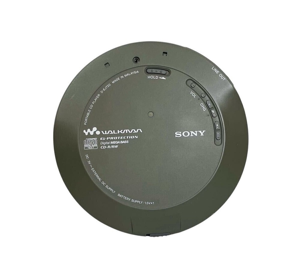 SONY Walkman D-EJ720 CD Player Blue Good