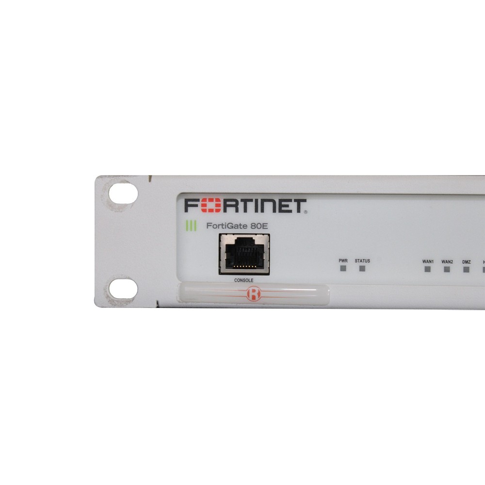 Fortinet Fortigate 80E FG-80E Network Security Firewall w/ Rack Mountable kit
