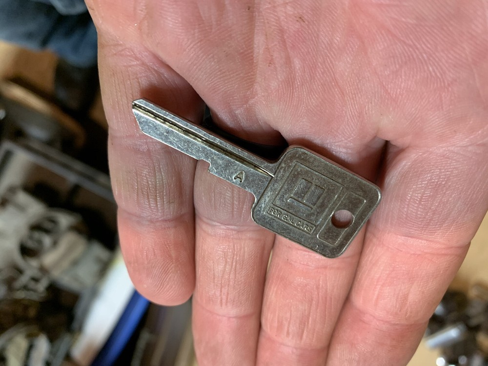 GM A Style Key Blank #2