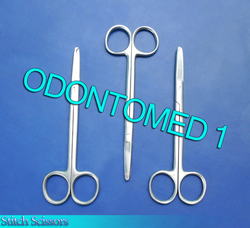 3 Spencer Stitch Suture Scissors 3.5" Surgical Veterinary