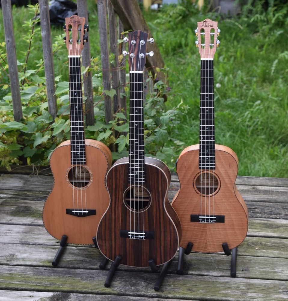 BARITONE Ukuleles ( Include Setup ) 30'' Strings DGBE Tuning (Canadian Brand)