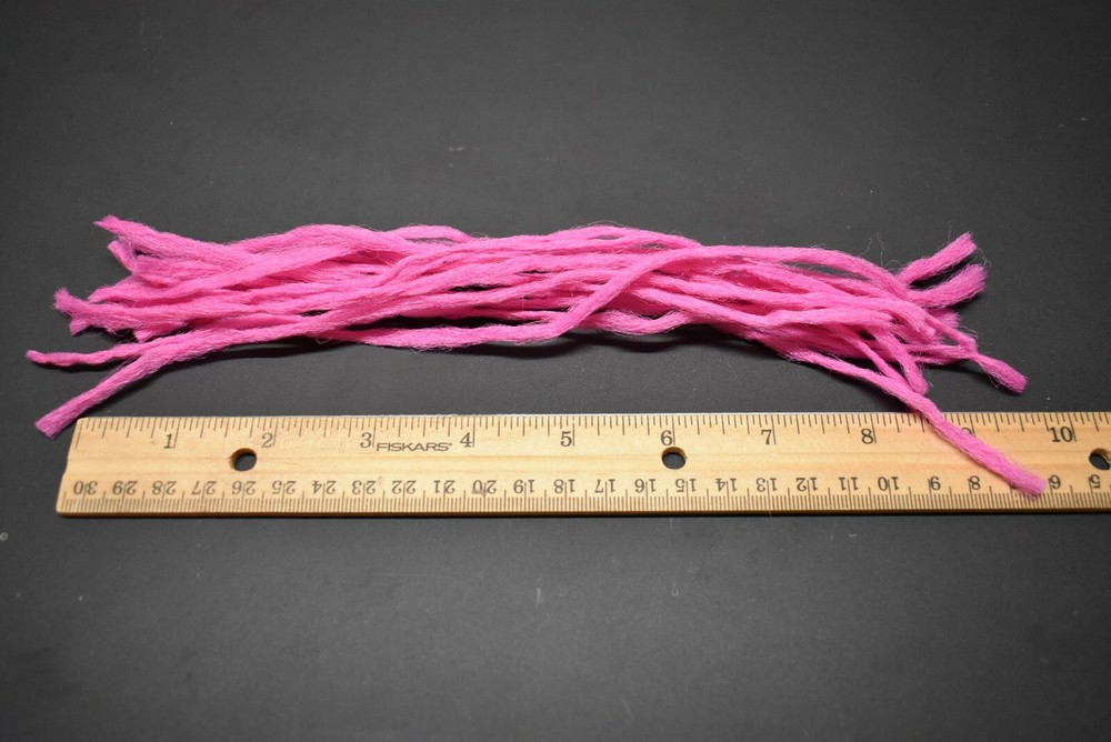 15 HOT PINK Polypropylene Polypro Poly Yarn / Parachute Posts Fly Tying