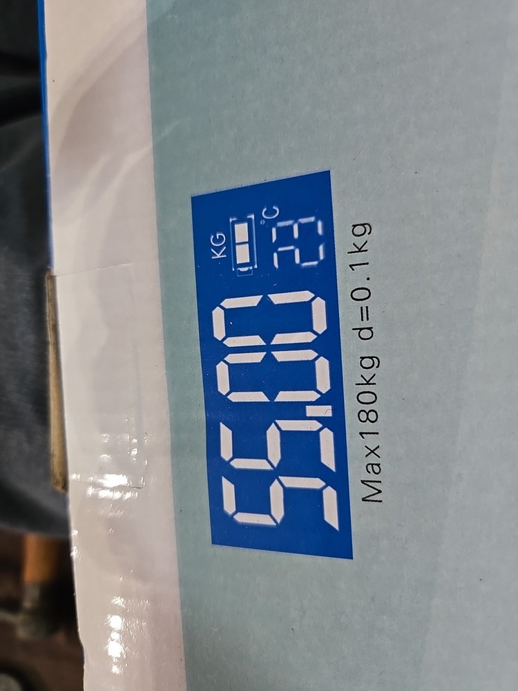 New 10 Inch Floor Digital Bath Scale.