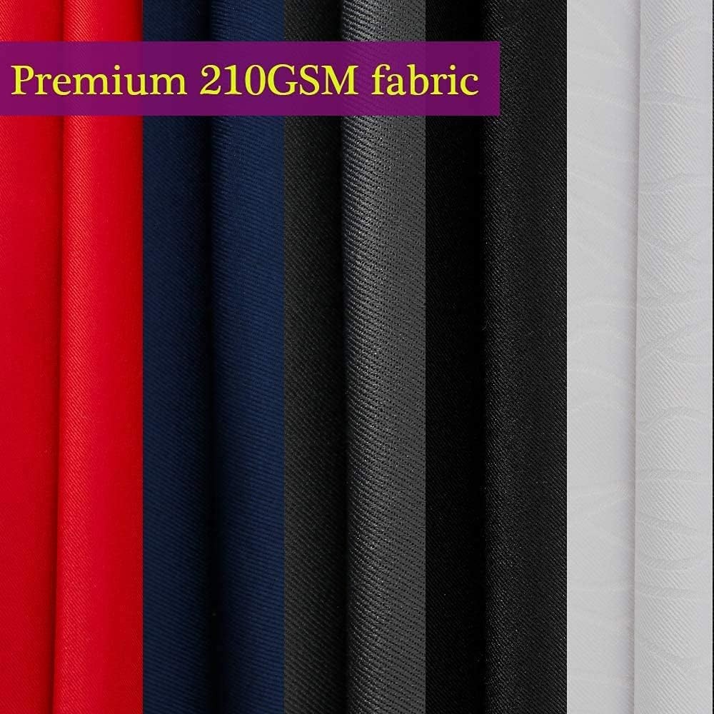 Mantel rectangular Obstal 60x84", microfibra resistente al agua y aceite, azul m