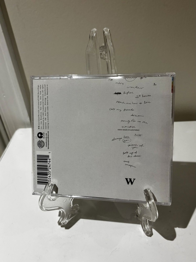 Shawn Mendes Signed Wonder CD Autographed
