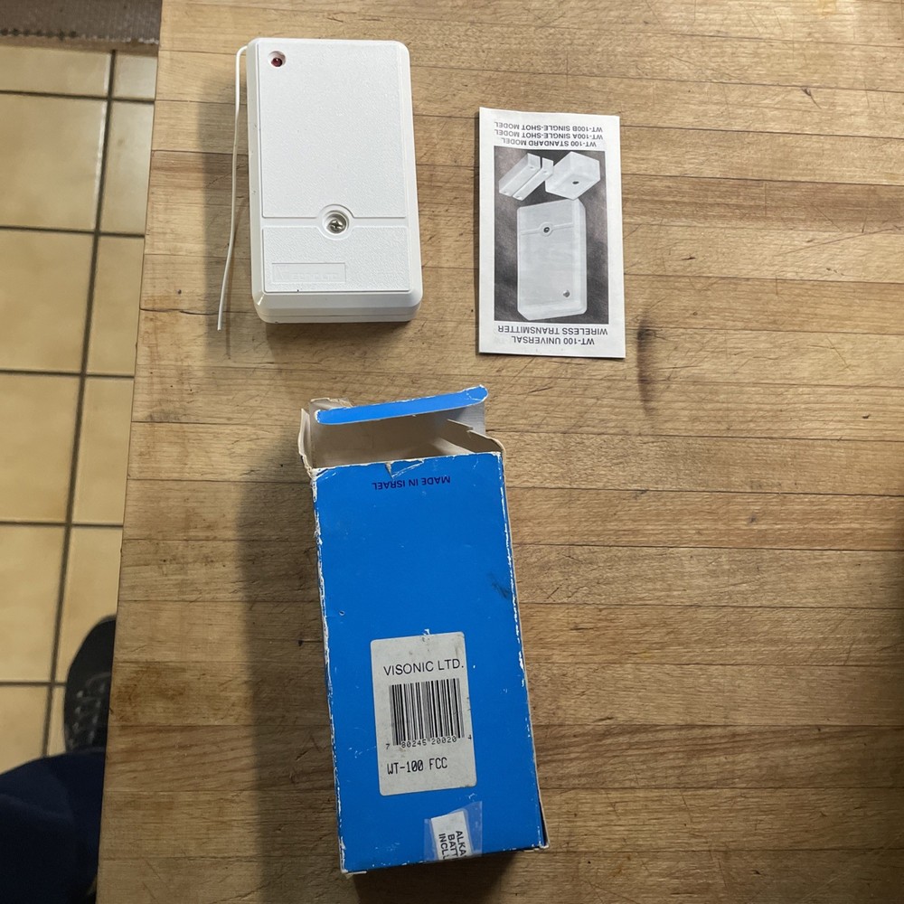Visonic Universal Wireless Transmitter WT-100